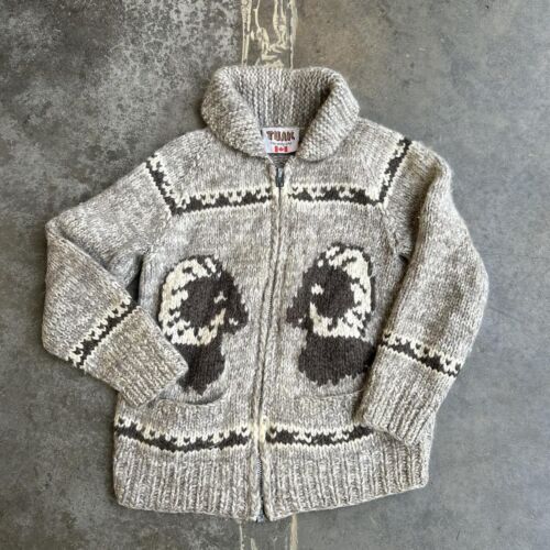 70s vintage cowichan sweater - Gem 70s vintage cowichan sweater - Gem