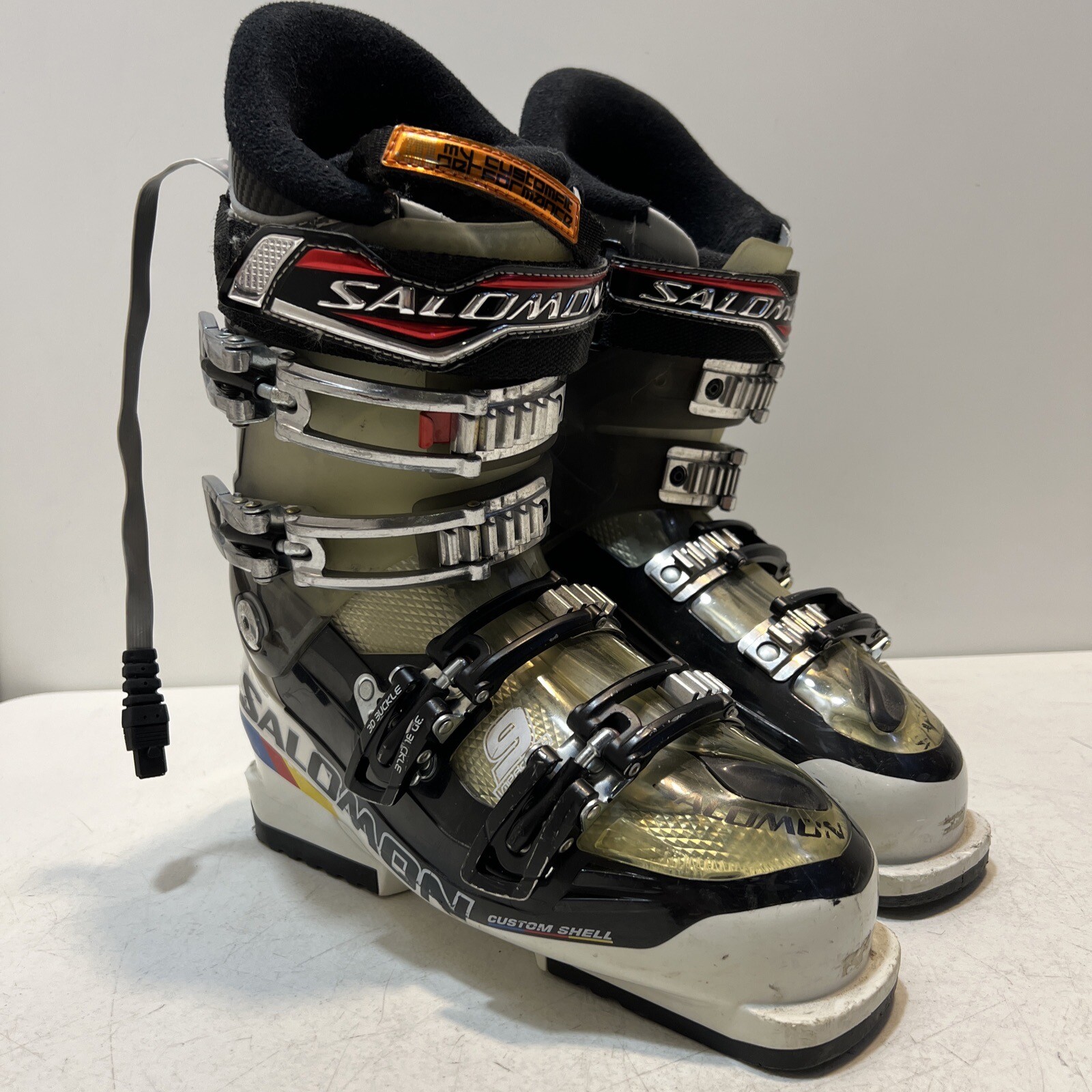 Salomon Energyzer 110 Impacts 9 Scarponi da sci da discesa conchiglia personalizzati 297 mm Mondo 25