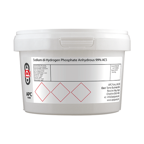 Sodium di-Hydrogen Phosphate Anhydrous 99% 500g