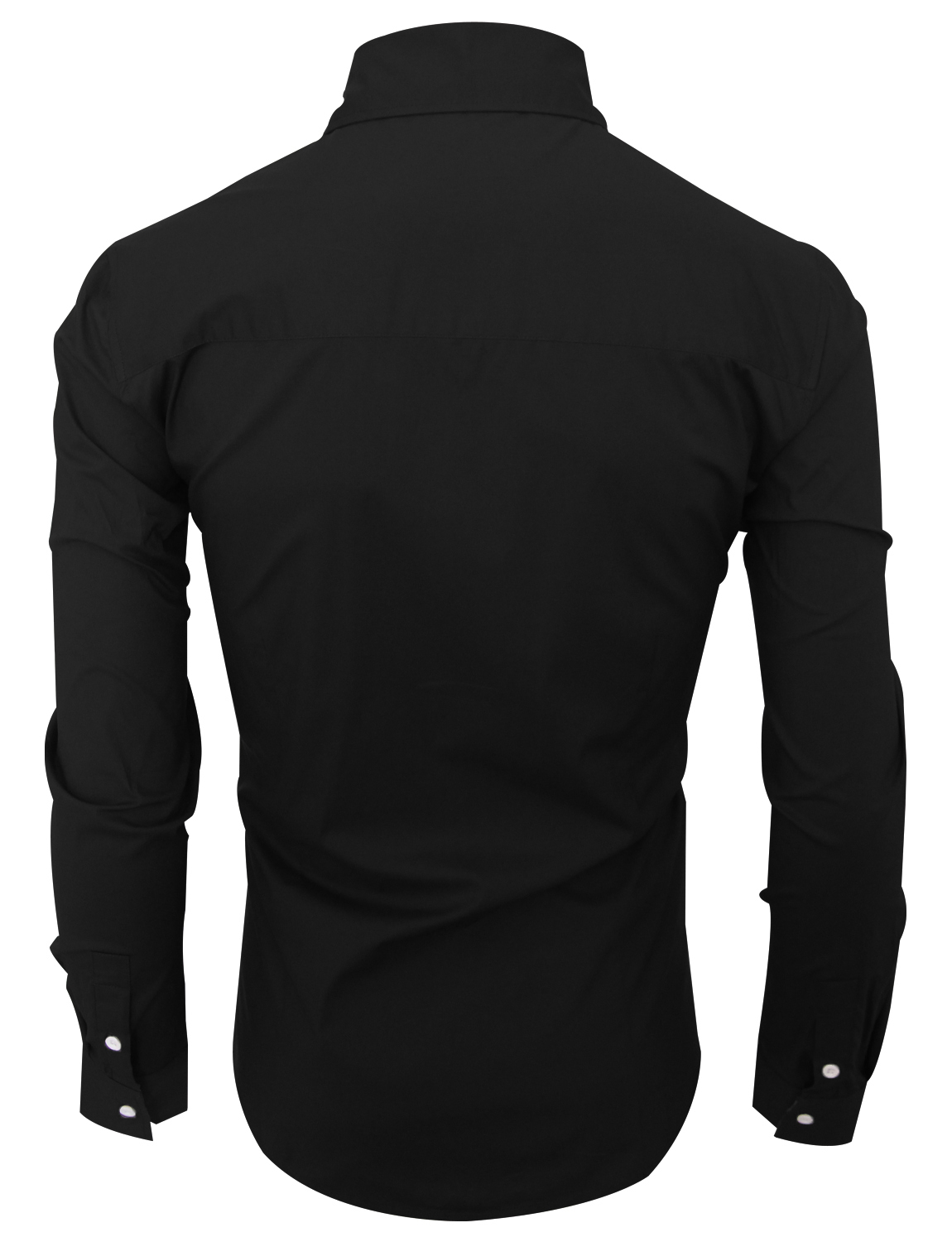 Mens Stylish Slim Fit Shirts Long Sleeve Luxury Formal Casual Dress