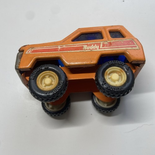 Buddy L mini truck SUV ORANGE SUNROOF diecast toy car 1970s - Picture 6 of 7