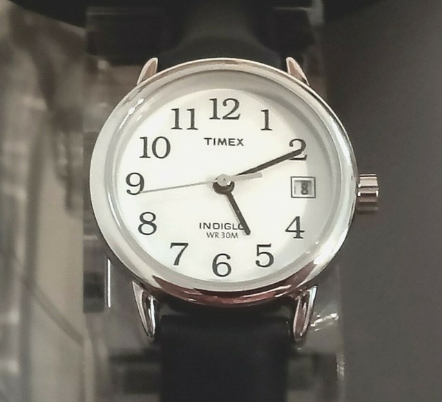 timex black watch womens
