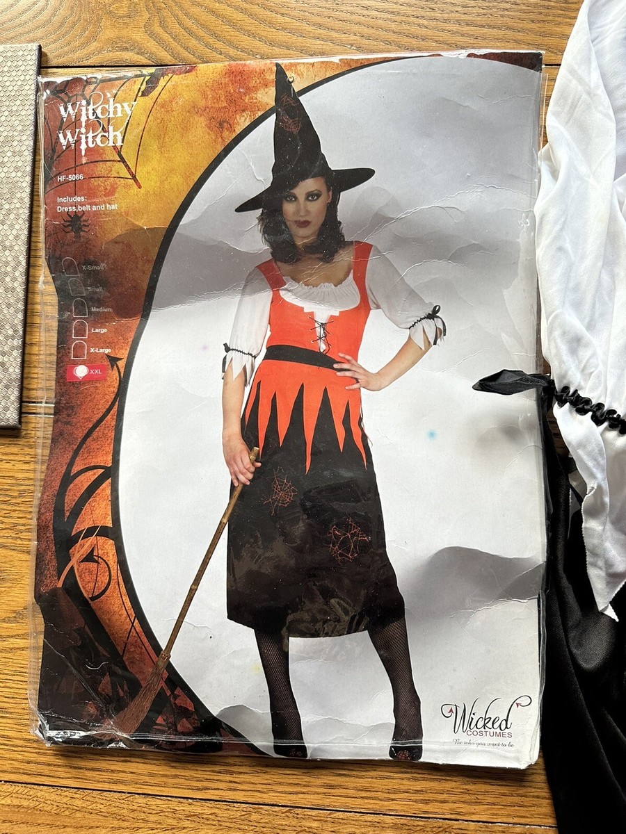 LADIES WITCH FANCY DRESS SIZE 26-28 UK