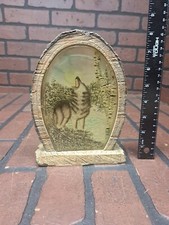 North American Wolf Tea Light Candle Holder Motive Decoration