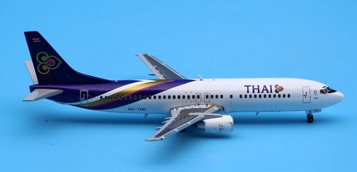 JC Wings 1:400 Thai Airways Boeing B737-400 Diecast Flugzeug Jet Modell HS-TDD - Bild 5 von 13