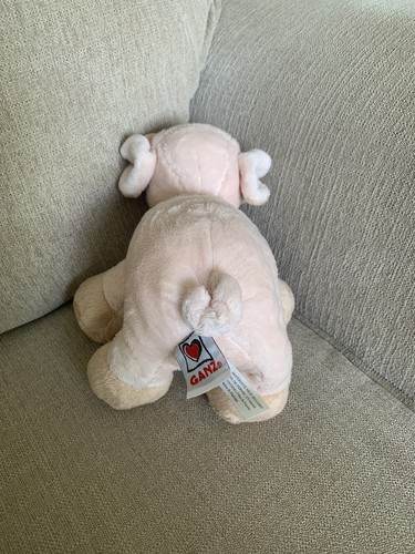 Webkinz Floppy Pig Pink Soft Plush Stuffed Animal Ganz 9" No Code - Picture 4 of 6