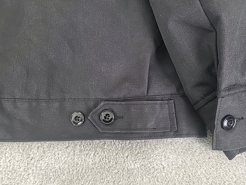 Ebbets Field Work Jacket Black Patches FUJI Logo Baseball Size 3xl XXXL - Picture 14 of 15