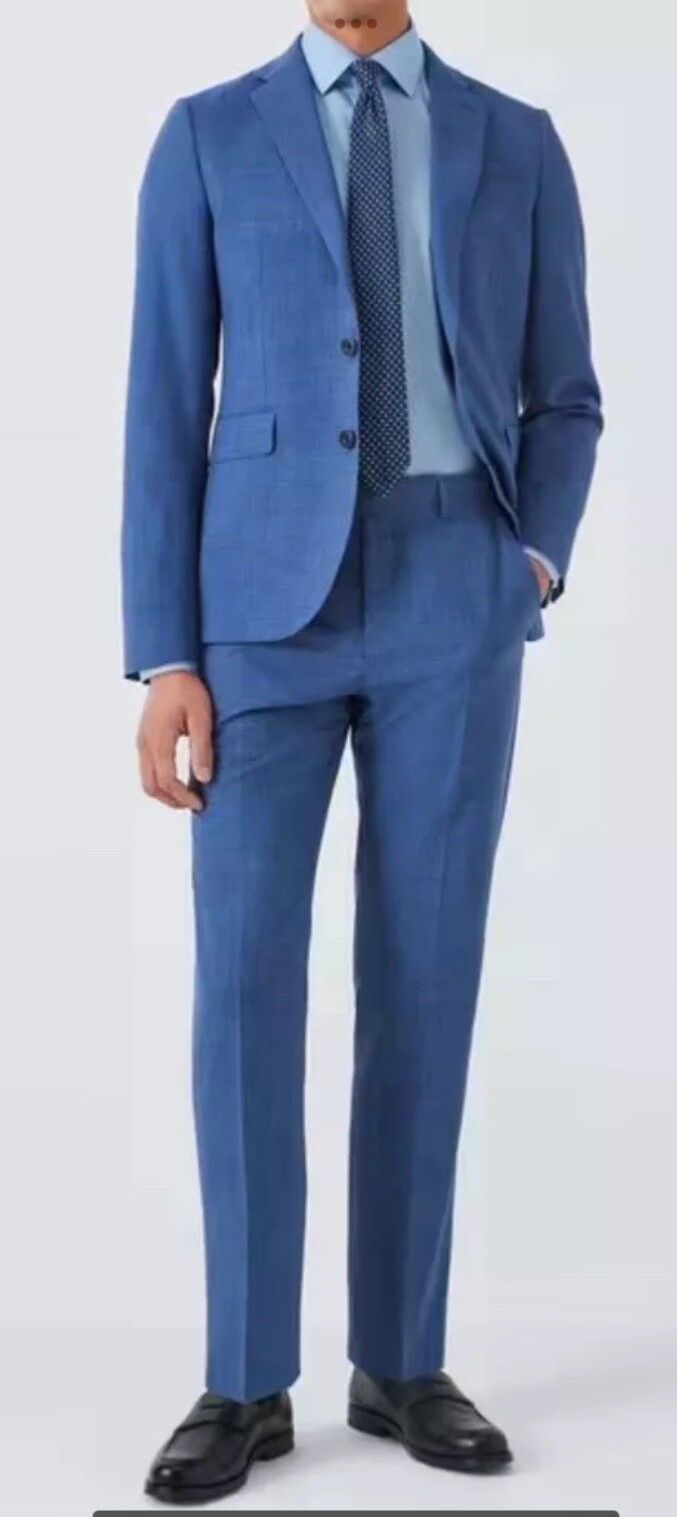 A John Lewis Mens New Non-Iron Regular Fit Double Cuff Shirt. Size 18”. RRP£40 image 4