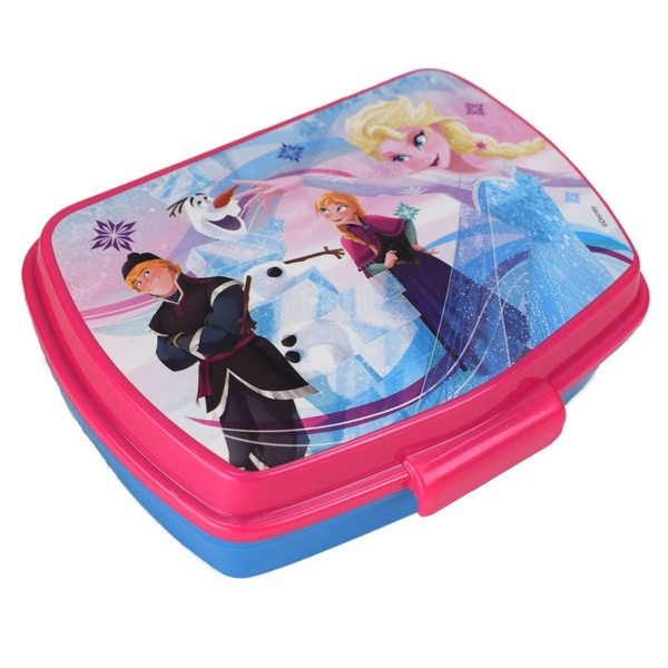 Brotdose Frozen Anna & Elsa EisköNigin Lunchbox FrüHstüCksbox 17X13Cm Brotbox-image