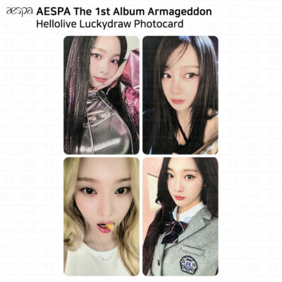 aespa Armageddon Hellolive ラキドロ 4枚コンプセット 헬로라이브