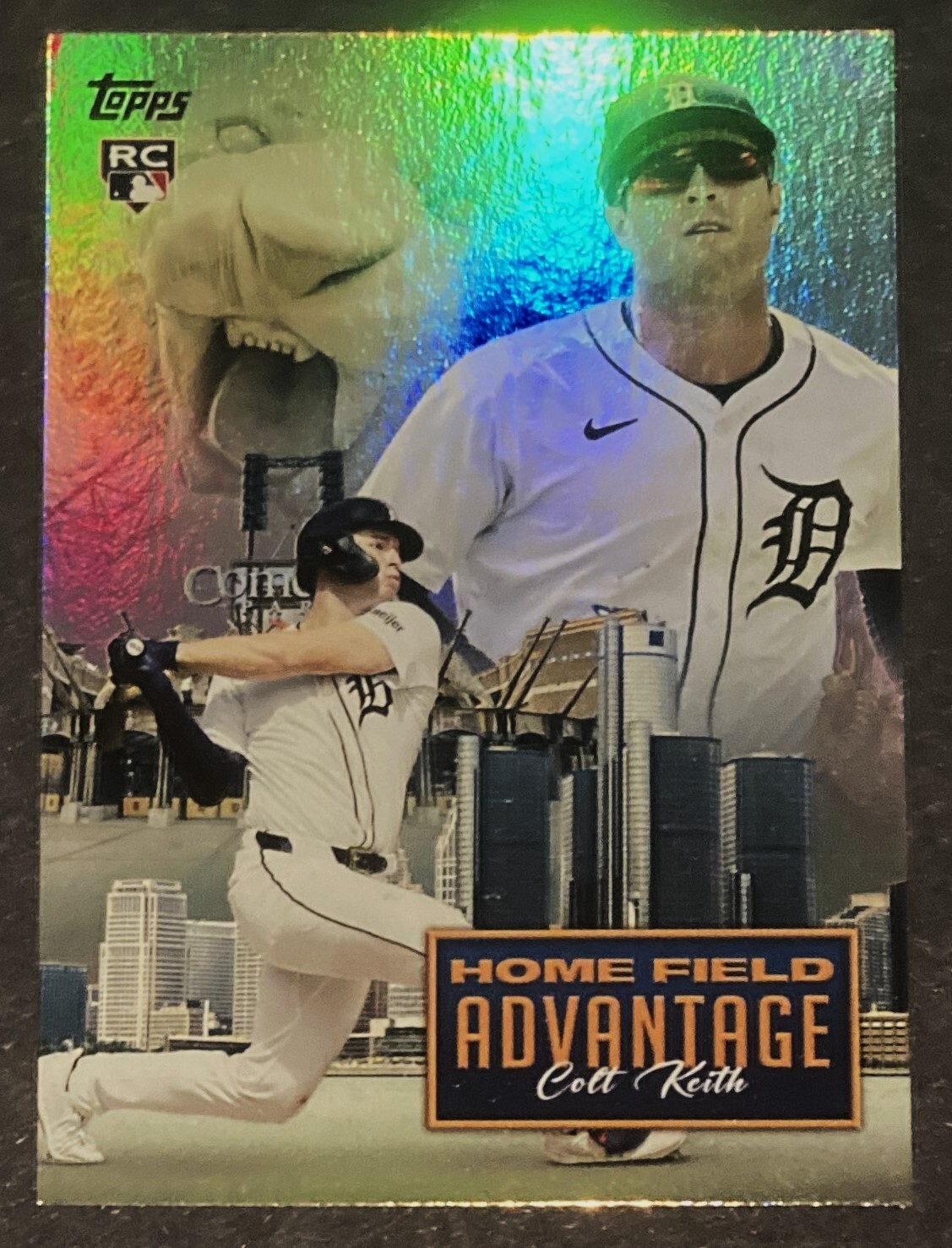 2024 TOPPS UPDATE (#HFA-37) - HOME FIELD ADVANTAGE INSERT - COLT KEITH RC