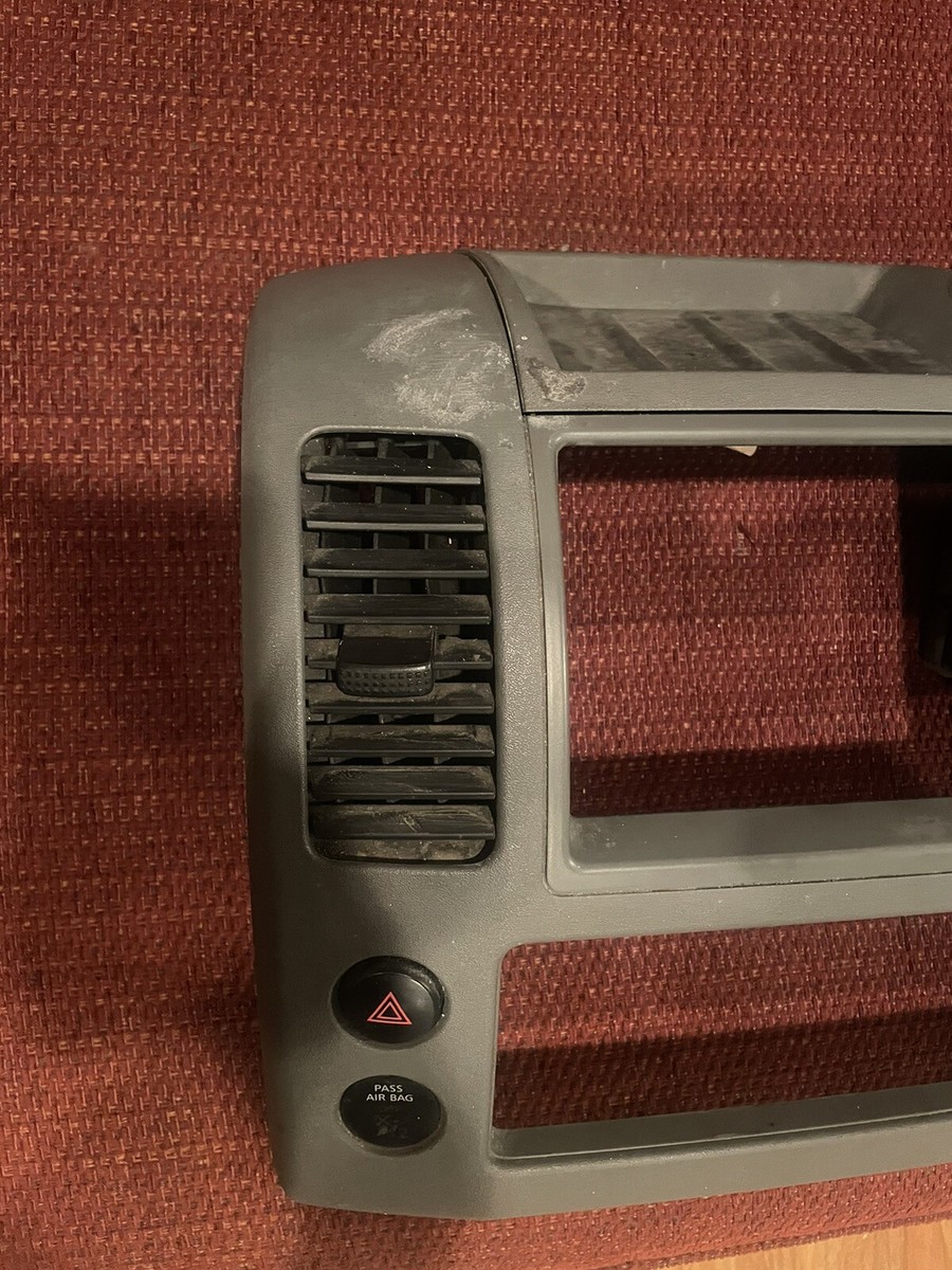 2005-2012 Nissan Pathfinder Frontier Xterra Radio AC Bezel Vents