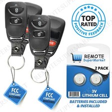 2 Remote Keyless Entry For 2006 2007 2008 2009 2010 2011 Kia Rio Car Key Fob