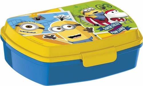 LUNCH BOX scatola colazione porta PRANZO MERENDA sandwich scuola,asilo bambino - Foto 6 di 41