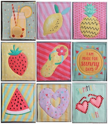 Lg Pot Holder Unique Cheerful Designs for Summer Picnic, BBQ Hot Pads, Hot Mat
