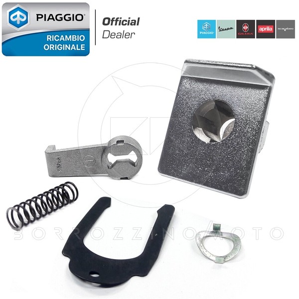 Originales Topcase SchlossgehäUse Piaggio Vespa PX 125 150 200 Arcobaleno-image