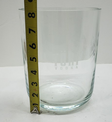 Cubo de hielo de vidrio pesado TÜRI VODKA. Bar, restaurante, fiesta, celebraciones, manCave - Imagen 3 de 8