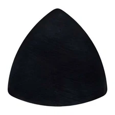 Black Buffalo Horn Guitar Or Bass Pick - 1.5 mm - 346 Triangle Exotic Plectrum