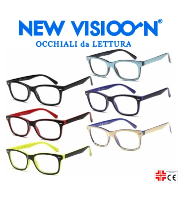 OCCHIALI DA LETTURA Graduati uomo donna custodia Certificati OFFERTA