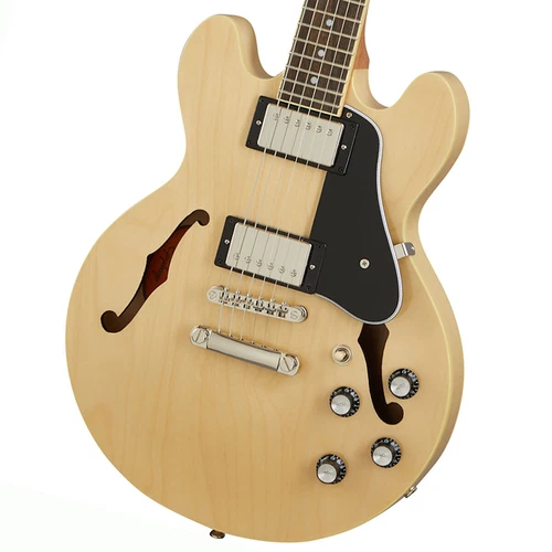 Epiphone by Gibson ES-339 Natural Electric Guitar Semi-Aco with soft case