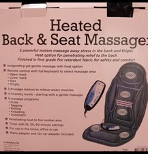 Lifemax Heated Back and Seat Massager