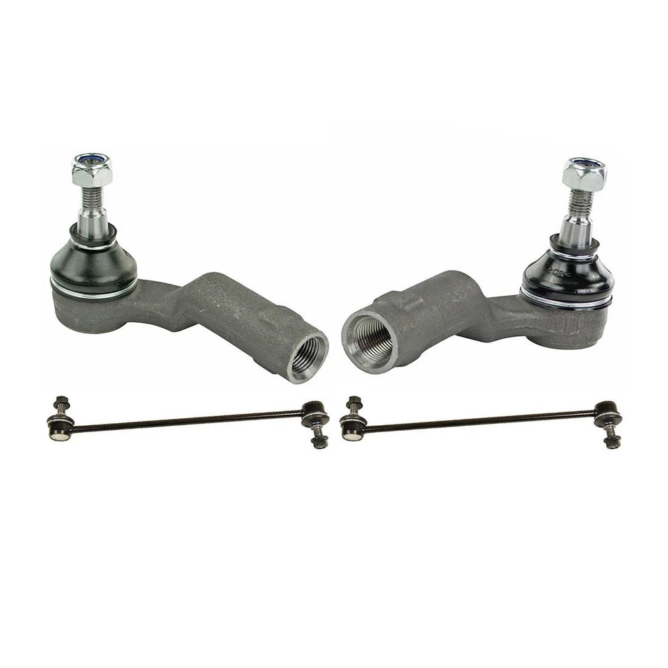 Mevotech 4 PCS Front Steering Tie Rod End Sway Bar Link For 2004-2006 Mazda 3 — 第 2/4 张图片