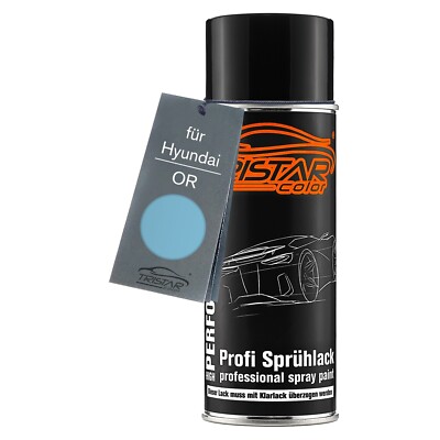 Autolack Spraydose für Hyundai OR Oxy Blue Basislack Sprühdose 400ml