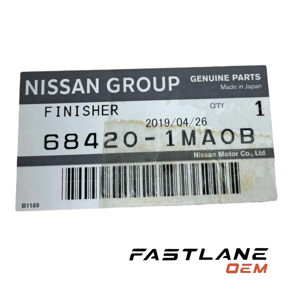 INFINITY Q70 2014-2019 TAPA DELANTERA IZQUIERDA EMBELLECEDOR CUBIERTA NUEVO FABRICANTE DE EQUIPOS ORIGINALES 68420-1MA0B Foto 3 de 4