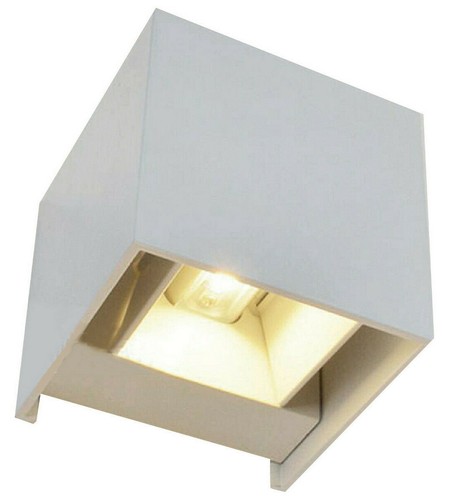 MCE Cube Würfel LED Wand Leuchte Lampe Up Down für außen/innen wasserdicht IP65 - Bild 10 von 15