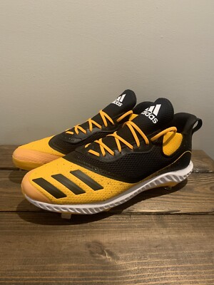 Adidas Icon V Bounce Baseball G28251 Black/Yellow Mens Size  display picture 1