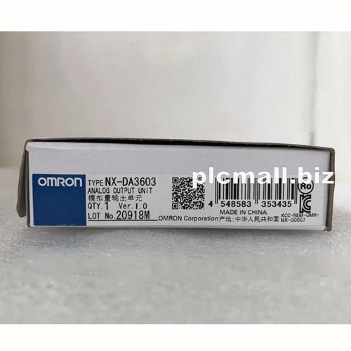OMRON NEW NX-DA3603 analog output unit（DHL/FEDEX）fast shipping