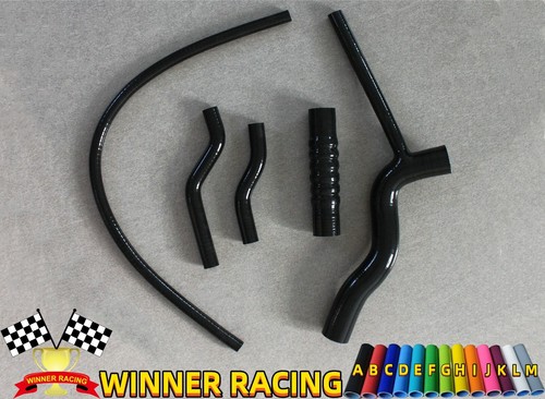 SILICONE RADIATOR WATER HOSE FOR ALL CHROME BUMPER MGBS GT 1962-1974 RED - Picture 4 of 4
