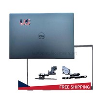New 0HNYF4 for Dell Inspiron 16 Plus 7610 LCD Back Cover Lid Bezel Hinges Blue