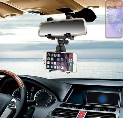 Autohalterung Rückspiegel für Tecno Spark 9T Smartphone Halter Spiegelhalterun
