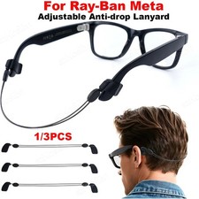 Adjustable Smart Glasses Strap Silicone Sports Eyeglasses Band Sunglasses Lanyar