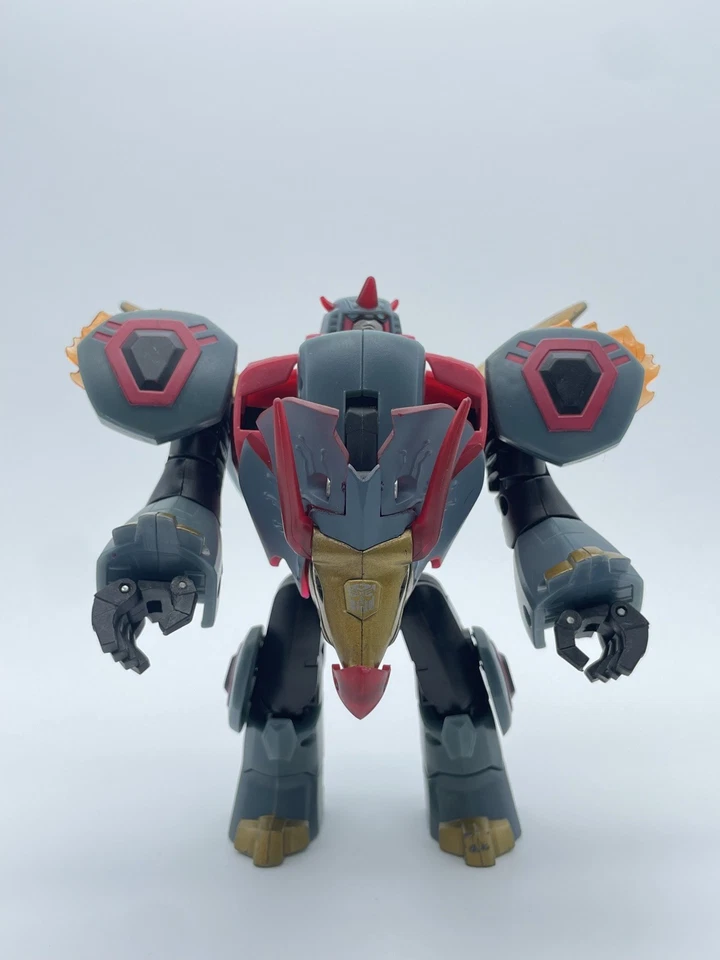 Hasbro Transformers Animated Deluxe Class Snarl Action Figure COMPLETE - Image 2 of 4