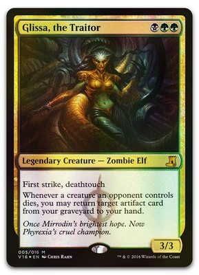 Glissa, the Traitor #5 (Foil) (LP) From the Vault: Lore V16 Magic MTG