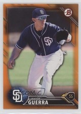 2016 Bowman Draft Top Prospects Orange 11/25 Javy Guerra Javier #BD-181 0c6