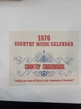 1976 Country Music Calendar Country Crossroads Limited Edition 38 Made