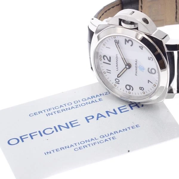 Panerai — Officine Panerai Base Logo Achille PAM00630 44mm SS White Dial Watch #C3967