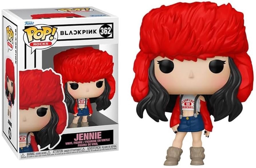 Funko Pop! Figura Vinilo K-Pop Rocks BLACKPINK Jennie #362