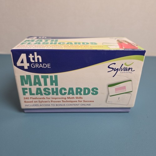 4th Grade Math Flashcards - Sylvan Learning