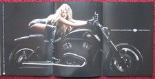 2008 Harley Davidson V-Rod Muscle Motorcycle Print Ad ~ Sexy Girl Marisa Miller