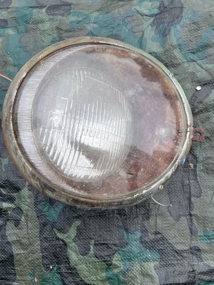 Vintage VW Headlight Bucket With Luna GS31 Lense Made In Germany. Bus/beetle