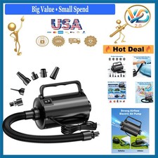 Electric Air Pump with Hose 320W for Inflatables Pool Float Toys Win