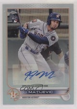 2022 Topps Chrome Update Auto JJ Matijevic #AC-JJM Auto 0e8z