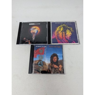 Robert Plant 3 CD Lot Now and Zen Manic Nirvana Fate of Nations Rock Music