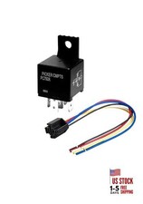 12V 40/30A Automotive Relay with Wiring Harness  5-Pin SPDT Bosch-Style Mini