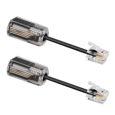 Uvital Telephone Cord Detangler, Anti-Tangle Telephone Handset Cable 360 Degree