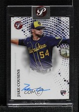 2022 Topps Pristine Pristine Auto Jake Cousins #PA-JCO Auto sq1